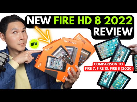 NEW Amazon FIRE HD 8 (2022) Review - Compared to Fire 7, 8+, 10