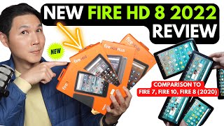 NEW Amazon FIRE HD 8 (2022) Review  Compared to Fire 7, 8+, 10