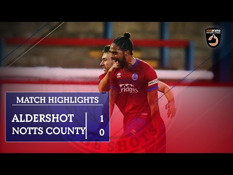 Aldershot Notts County Goals And Highlights