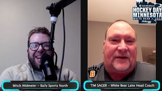 HDM 2023: White Bear Lake coach Tim Sager previews Hockey Day Minnesota