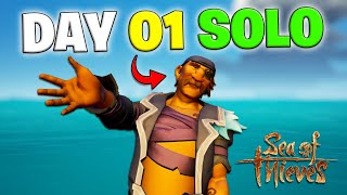 My FIRST SOLO Adventure in Sea of Thieves...