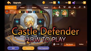 HOW TO PLAY Castle Defender! screenshot 2