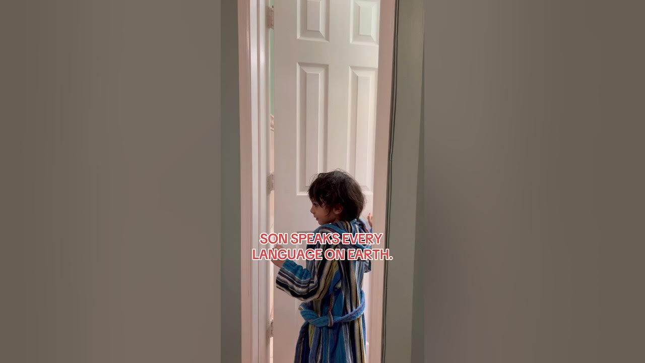 SON SPEAKS EVERY LANGUAGE ON EARTH. #shorts #momlife #momandson #son #qanda #hello #smartkids #viral SON SPEAKS EVERY LANGUAGE ON EARTH. #shorts #momlife #momandson #son #qanda #hello #smartkids #viral