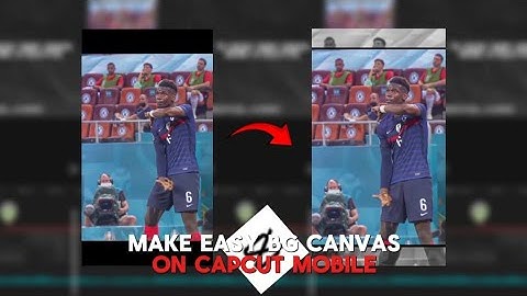 Easy Background Canvas Tutorial On Capcut Mobile | How To Make SHADOW BORDER or Canvas Easily.