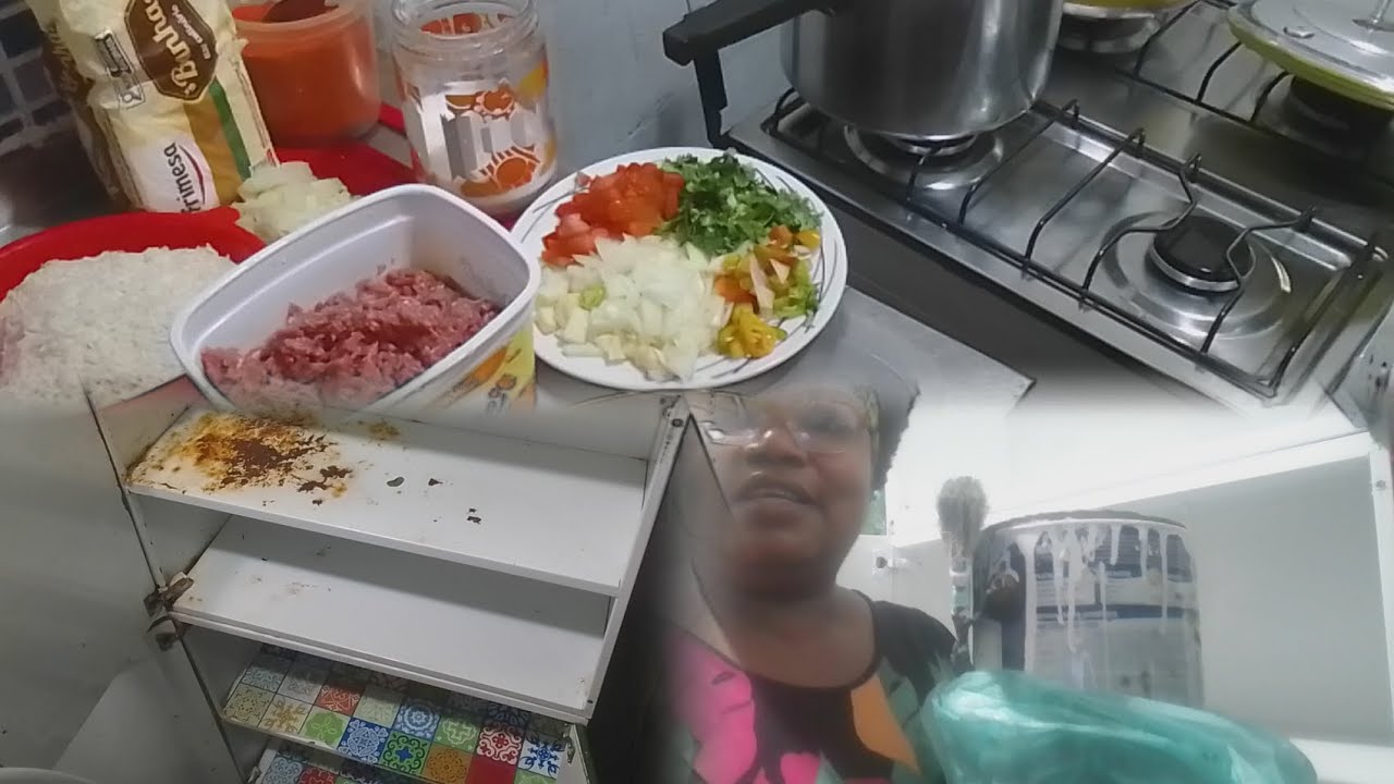 Dia super produtivo: Restaurei o armário e fiz um Almoço caprichado 