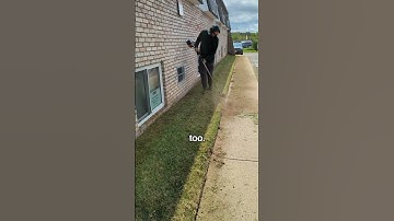 I DROPPED This Customer! 😤 #edging #landscape #shorts