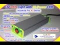 UV LED lamp light Module 365 / 395 nm - UV Curing system / fluorescent minerals rocks/ Ultraviolet