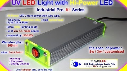 UV LED lamp light Module 365 / 395 nm - UV Curing system / fluorescent minerals rocks/ Ultraviolet