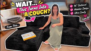 Chorlenimi Cloud Couch Review | 96 Amazon Modular Sectional Unboxing