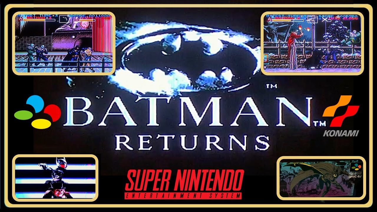 Batman Returns by Konami on SNES / SFC a Kick @$$ Christmas Beat 'em Up -  YouTube