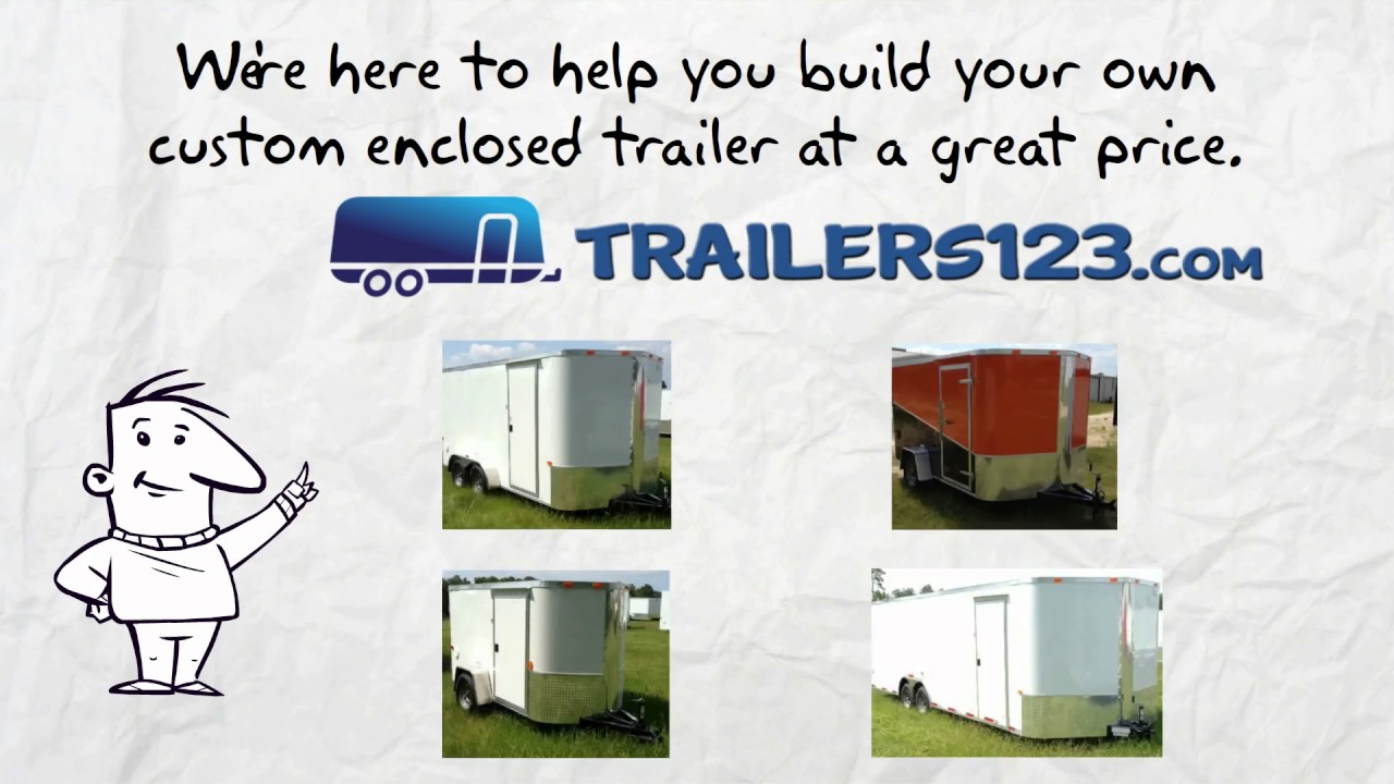 Alabama Enclosed Trailers for Sale Near Me - See Alabama Enclosed Trailers Here!