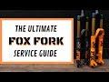 Fox Fork Lowers & Air Spring Service + GRIP2 Damper Install