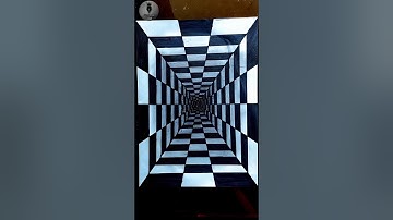 3D Drawing || Amazing 3D art #3dart #shorts