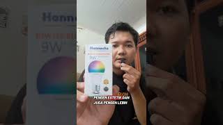 Hannochs new LED Bluetooth smart LED bulb 9W  #nyalakanduniamu #hannochs