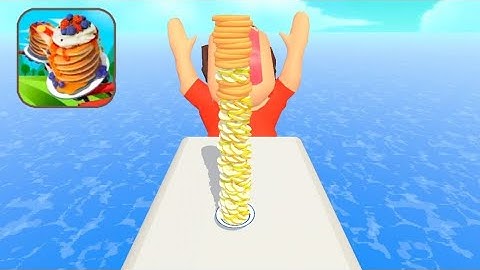 Pancake Run - Gameplay Walkthrough All Levels 1 to 6  ( Android,iOS )