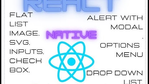 Complete React native inputs components 2022