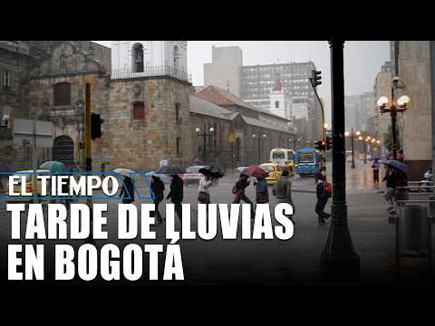 IDEAM forecasts afternoon rain and cloudy skies in several areas of Bogotá | EL TIEMPO