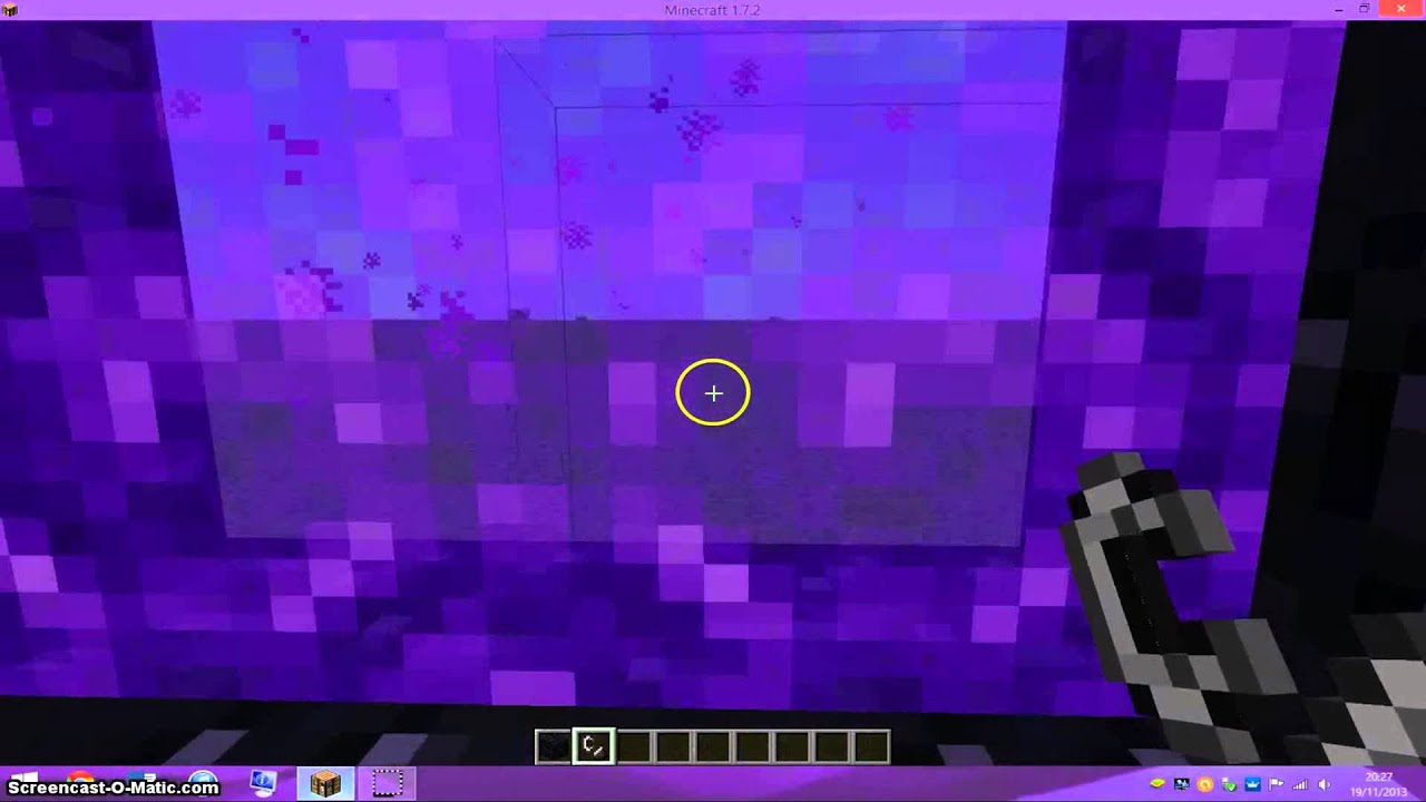 How to Build a Nether Portal in Minecraft (Re-Upload ...