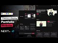 Portfolio Website Nextjs - React.js, Tailwind CSS, Framer Motion and Shadcn UI - Light and Dark mode