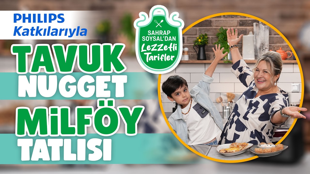 Airfryer'de Çıtır Çıtır Nugget Tarifi | Philips'ten Yılın Çifti | Sahrap Soysal ve Uras ile