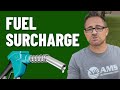 Ams fuel surcharge  amslandscaping