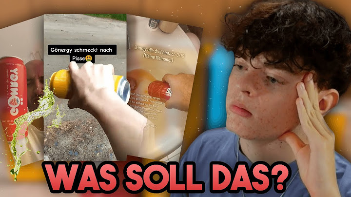 Wenn man GÖNRGY für Klicks hatet....