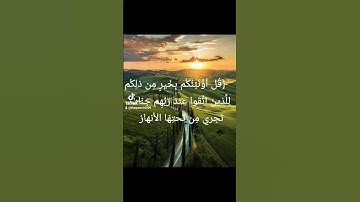 زين للناس حب الشهوات... بصوت الشيخ القارئ محمد الفقيه