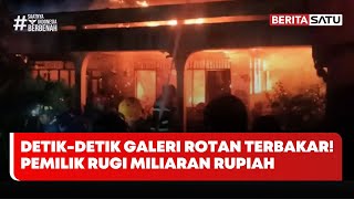 Rumah Galeri Kerajinan Rotan di Palangka Raya Ludes Terbakar, Rugi Miliaran #Beritasatu