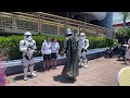 Captain Phasma in Tomorrowland at Disneyland on June 12, 2022