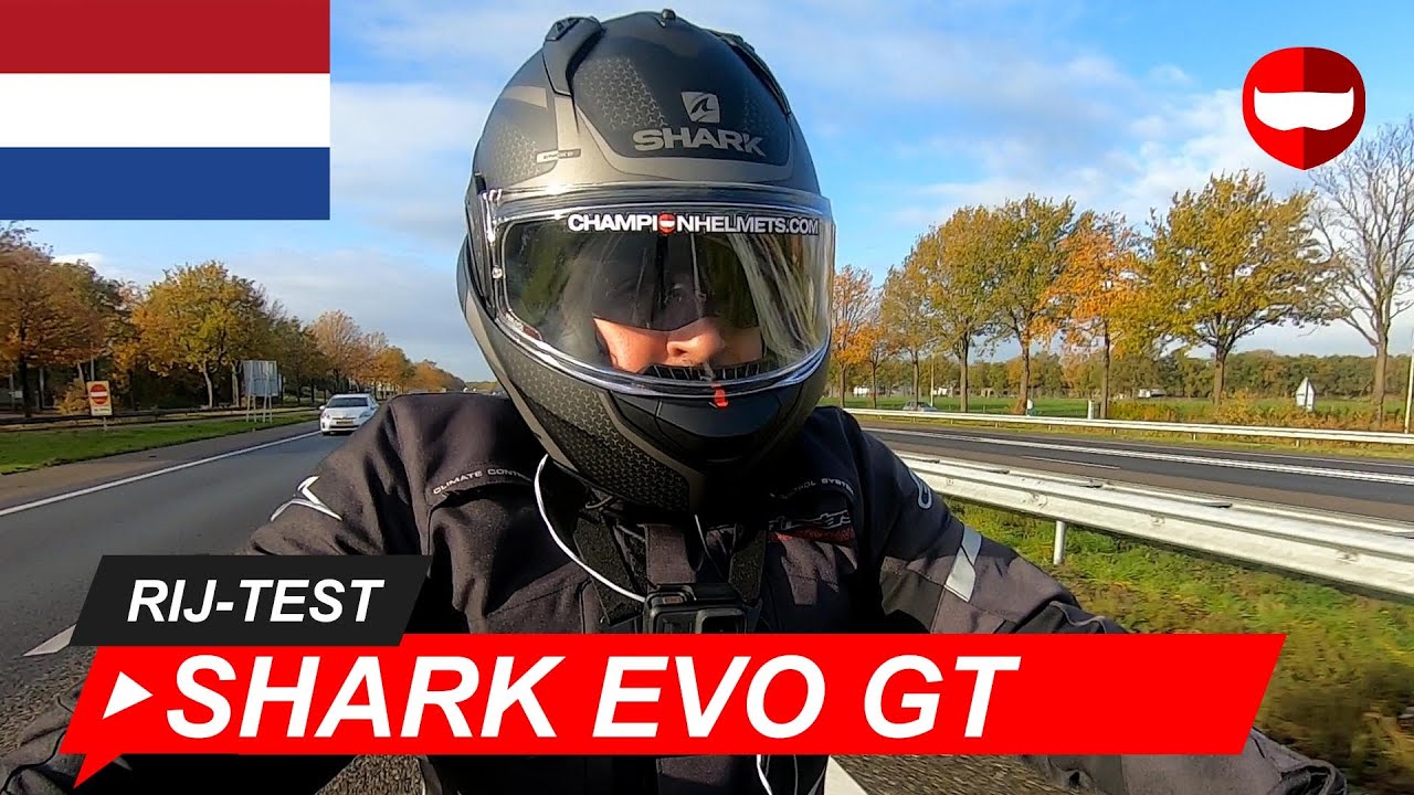 Shark Evo GT Systeemhelm Rij-Test - ChampionHelmets.com - YouTube