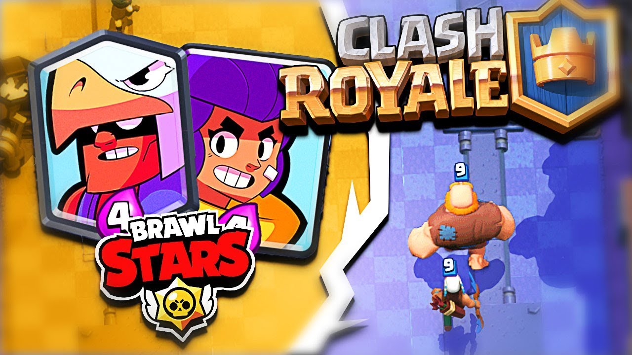 Clash Royale New Troops Clash Royale Brawl Stars Challenge Youtube - challenge brawl stars clash royale