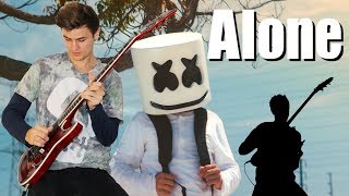 Marshmello - Alone | Vocal + Electric Guitar (Cover)