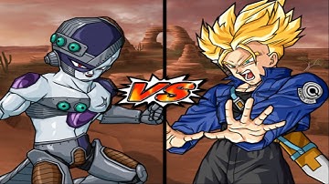 DBZ Budokai Tenkaichi 3  Mecha Frieza VS Future Trunks SSJ