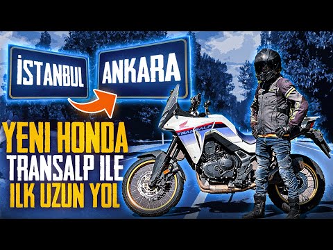 Honda Transalp 750 ile İstanbul - Ankara | Motosiklet uzun yol motovlog | Kolaçan