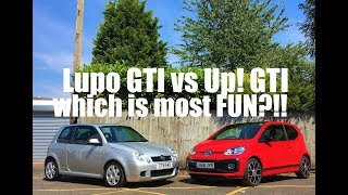 VW Lupo GTI vs VW Up! GTI  which is most FUN?!!!