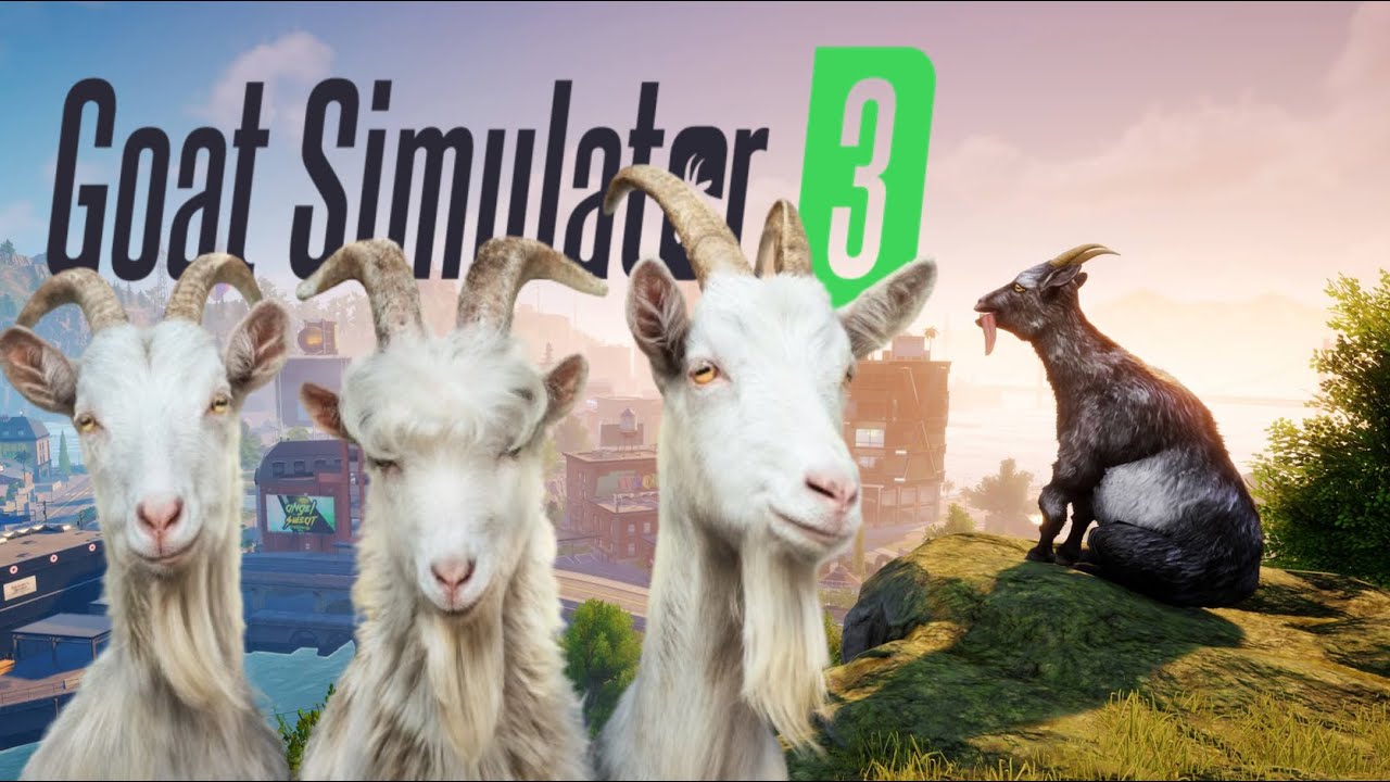 Goat Simulator 3, le meilleur jeu de simulation de chèvre !!! - YouTube
