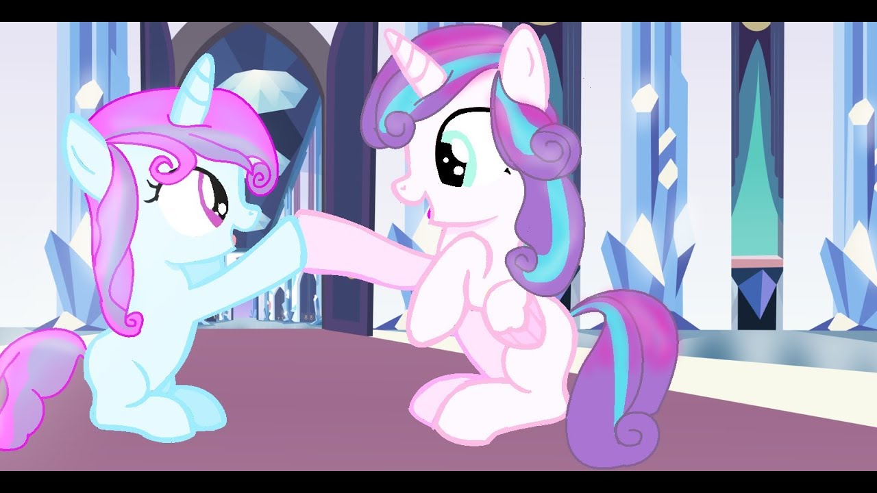 [MLP NEXT GENERATION] ~ Flurry Heart and Her Little Sister, Crystal Bloom|💗Speedpaint and edit 💗