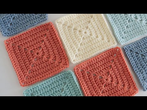 Crochet Colour Work Granny Squares — Hooked by Robin