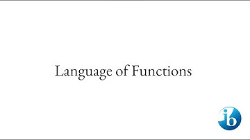 Quick: Language of Functions [2.3.1]