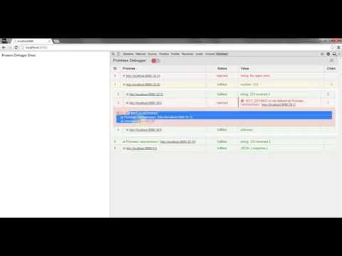 Promises Debugger Extension - Chrome 38
