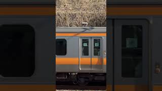 JR東日本 中央快速線E233系 T31編成(未改造) → 北側（中央線内で) 【EAST JAPAN RAILWAY COMPANY 2023.3 / TRAIN SCAN】
