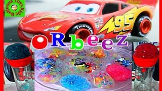 ORBEEZ FREEZE Disney Pixar Cars Lightning McQueen Videos Frozen Egg Car Toys Kids Balloons and Toys