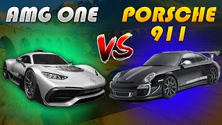 900HP PORSCHE 911 GT2 RS VS MCLAREN P1 WHICH ONE IS FASTER  FORZA HORIZON 5