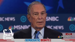 Bloomberg Makes His Debut In Nevada 2020 Democratic Debate