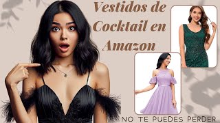 Increibles VESTIDOS DE COCKTAIL en AMAZON que No Querras Perderte