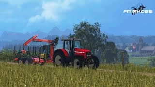 Fs2015 Timber Transport W3 Mey Ferguson, Steyr And Man Chipper