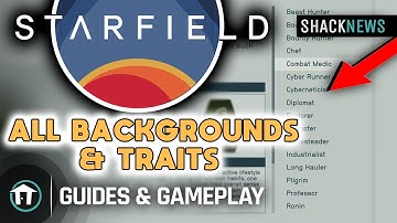 Starfield - All Backgrounds & Traits