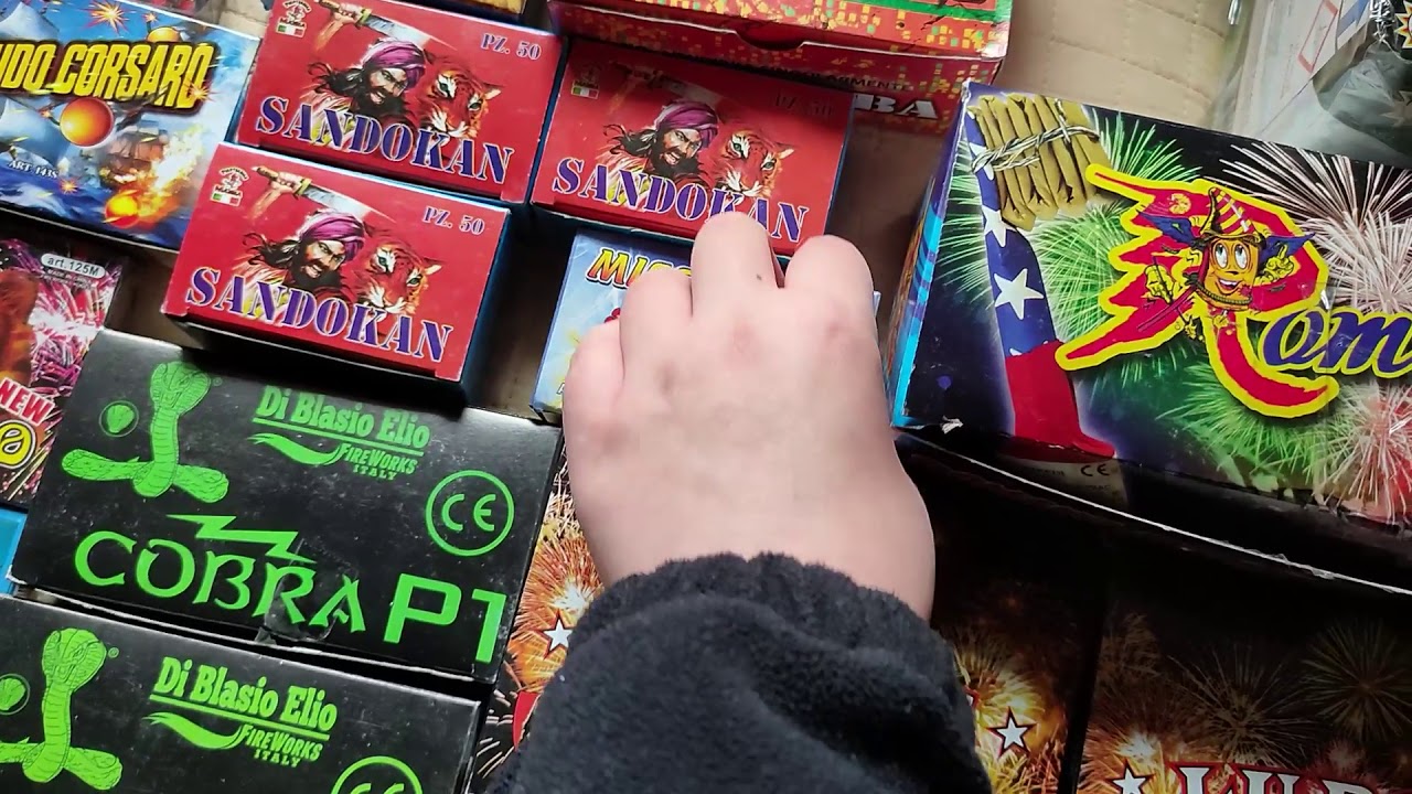 CARICO PETARDI DI CAPODANNO 2020/2021