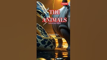 When Python and Rhino Become One! #shorttrending #shorts #viralvideo #mindblowing #fusion #hybrid