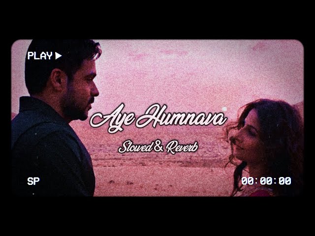 Aye Humnava | Slowed & Reverb | Hamari Adhuri Kahani class=